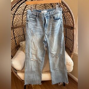 Carly Jean Los Angeles Dylan Light Distressed Jeans 9